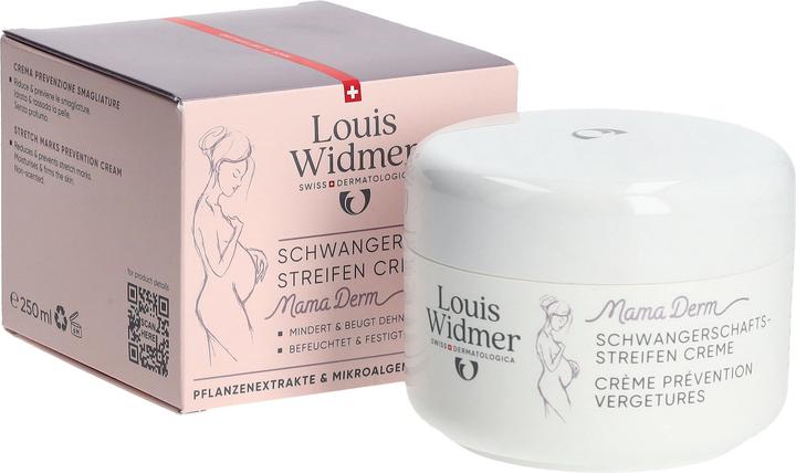 Image du produit Widmer Louis MamaDerm Schwangerschaftsstreifen Creme ohne Parfum 250 ml