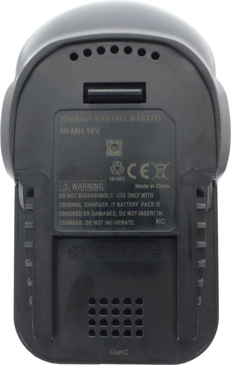 Actual product image AccuCell Akku AEG B1820R, M1830R, 18 Volt (18 V)