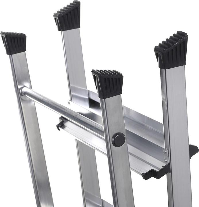 Image du produit Krause Escabeau à marches en aluminium (Échelle deux plans, 185 cm)
