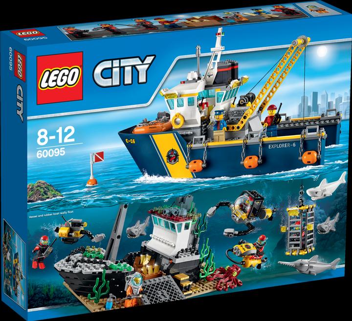 LEGO City Nave per esplorazioni sottomarine (60095, LEGO City, Set LEGO rari)
