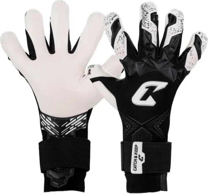 Catch & Keep Fussballhandschuhe Pulse X Black Gr. 11 Torwart Goalie Handschuhe (11)
