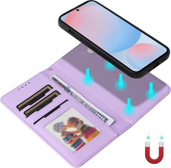 Actual product image Cover-Discount Galaxy A56 - Teilbare Brieftasche 2-in-1 Handyhülle (Samsung Galaxy A56)