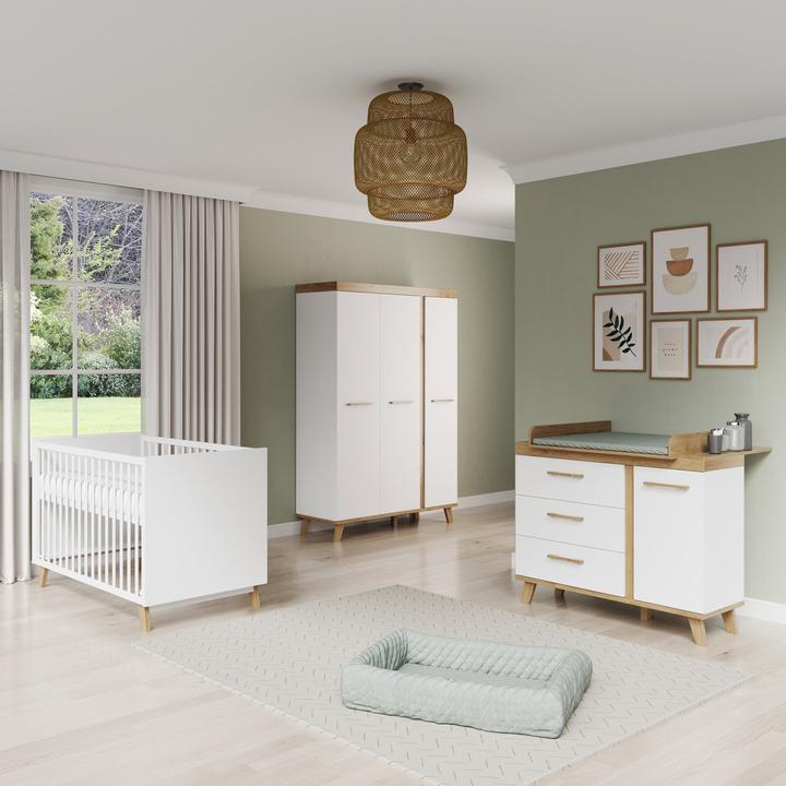 Produktbild Roba Kombi-Kinderbett, 70x140 cm Smile (70 x 140 cm)