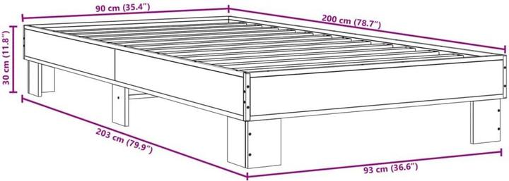 Produktbild VidaXL Katleen (90 x 200 cm)
