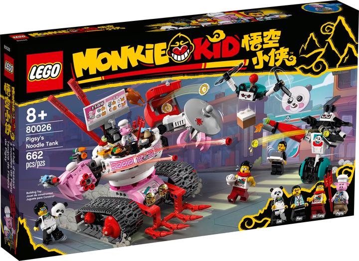 Actual product image LEGO Monkie Kid Pigsy's Noodle Cart (80026, LEGO Monkie Kid)