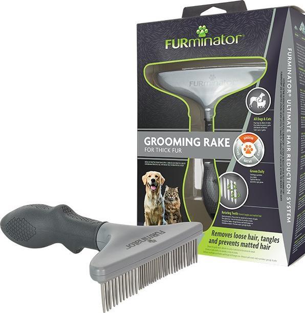 Produktbild FURminator Rake strigle (Hund, Katze)