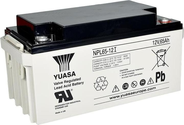 Image du produit Yuasa NPL65-12I 12V 65Ah Batterie UPS - Longlife (12 V, 65 Ah)