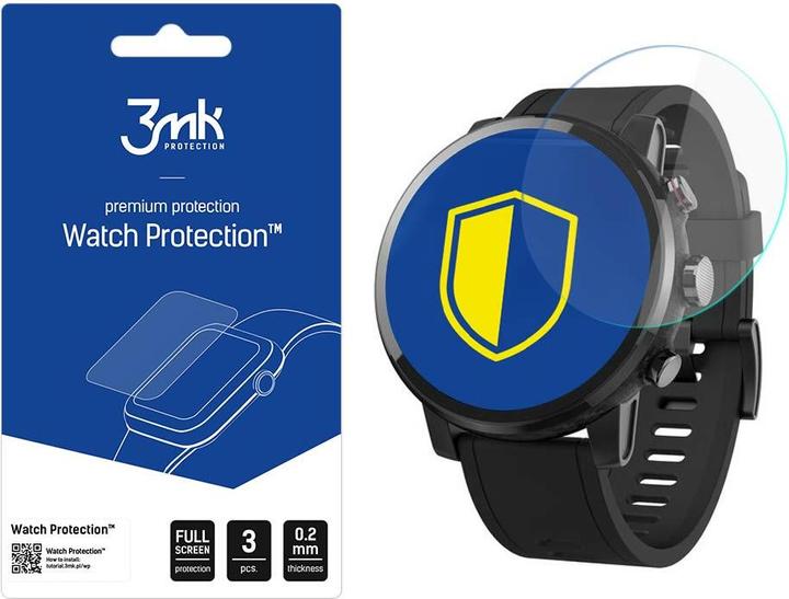 Actual product image 3MK Folia ARC Watch Xiaomi Amazfit Stratos Plus Folia Fullscreen