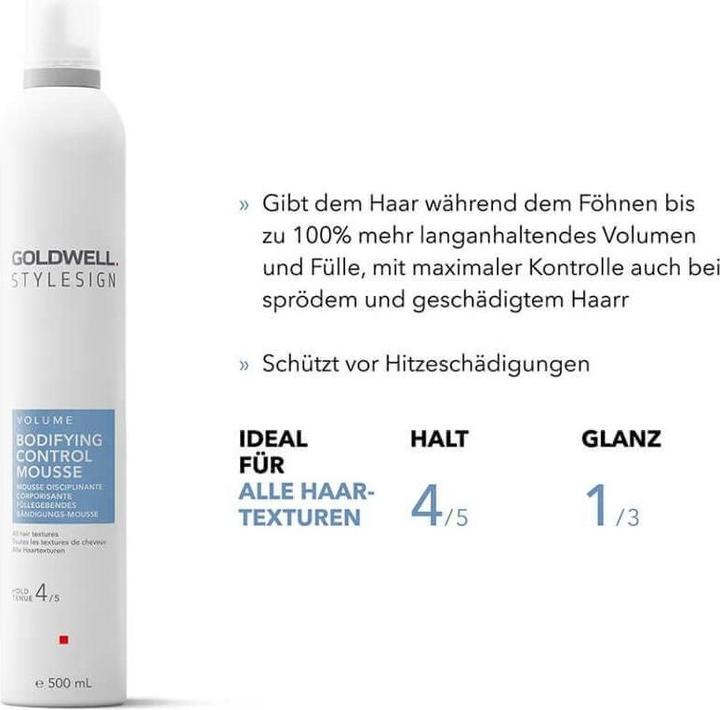 Actual product image Goldwell StyleSign Volume Bodifying Control Mousse (300 ml, Volume foam)