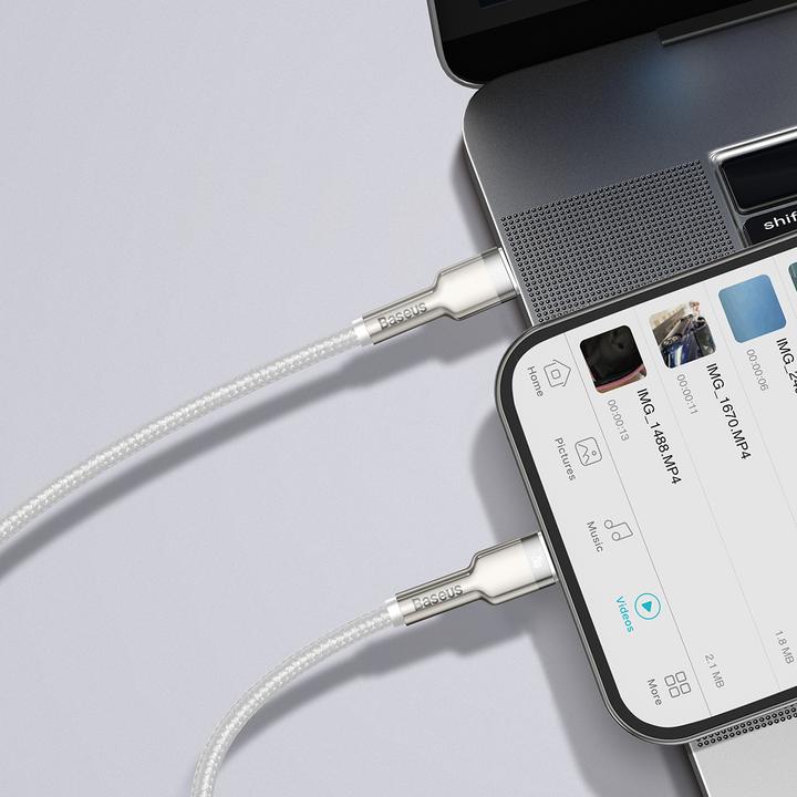 Image du produit Baseus USB C – Lightning (2 m, USB 2.0, 20 W)