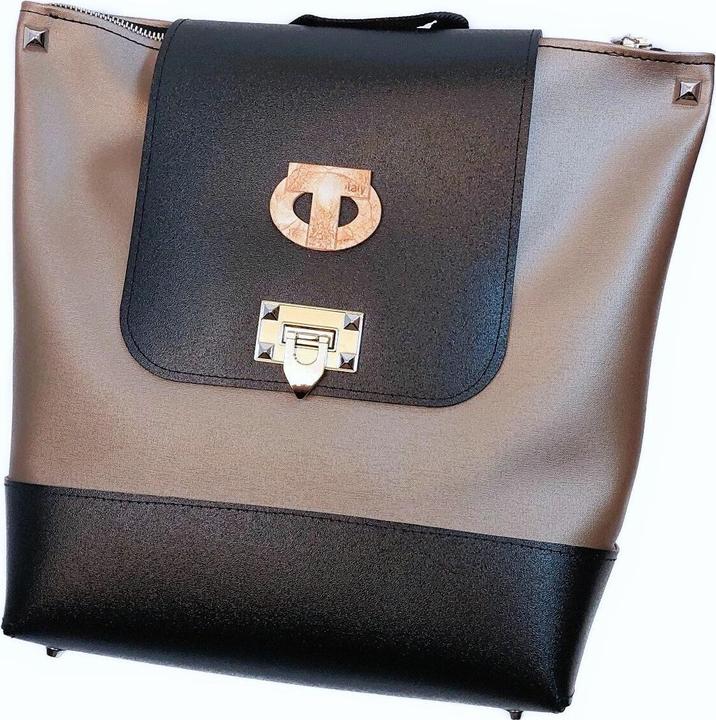 Immagine prodotto Tooitaly Zaino moda Upcycling da bottiglie di PET riciclate dal mare No.25 Fatto a mano in Italia