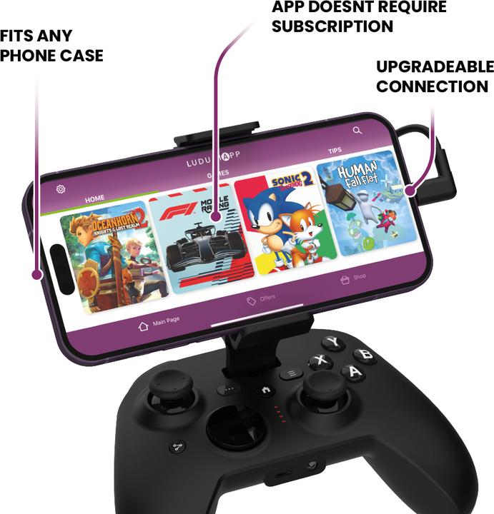 Actual product image Rotor Riot XBOX Smartphone Controller (iOS)