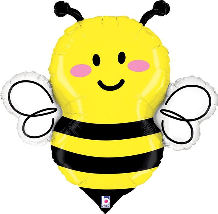 Actual product image Grabo Balloons Aluminum balloon - bee (86cm) (1 x)