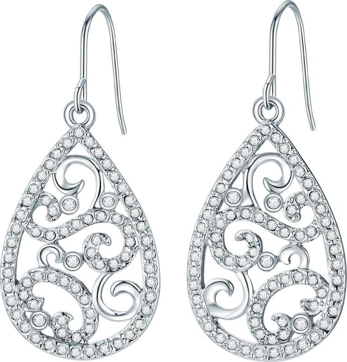 Produktbild Lulu & Jane Metall-Legierung verziert mit Kristallen von Swarovski® silber - 33450 (Metall-Legierung)