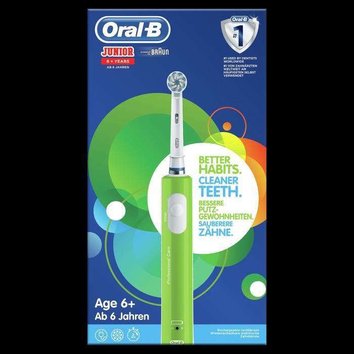 Actual product image Oral-B Junior (Oscillating toothbrush)