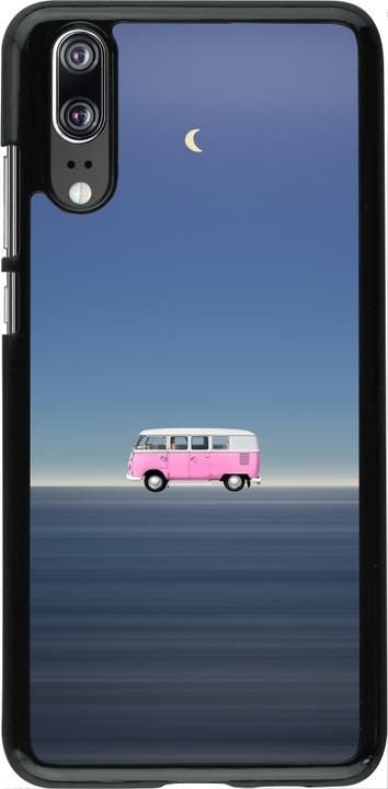 Actual product image PhoneLook Coque Spring 23 pink bus (Huawei P20)