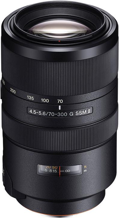 Sony 70-300mm f/4.5-5.6 G SSM II, Full Frame A-Mount (Sony A, Full-frame)