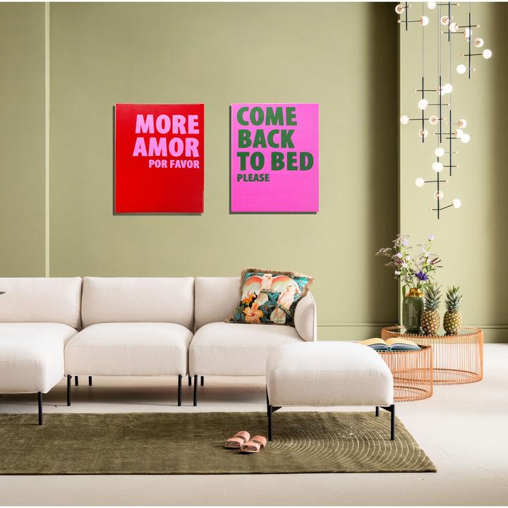 Produktbild Kare Design Gerahmtes Bild Come Back To Bed 40x50cm (40 x 50 cm)