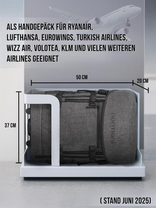 Produktbild Normani Reisetasche (42 l, Handgepäck (bis 50l))