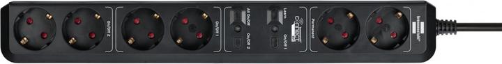 Produktbild Brennenstuhl Connect Eco Line (6 x, CEE 7/3, 1.50 m)