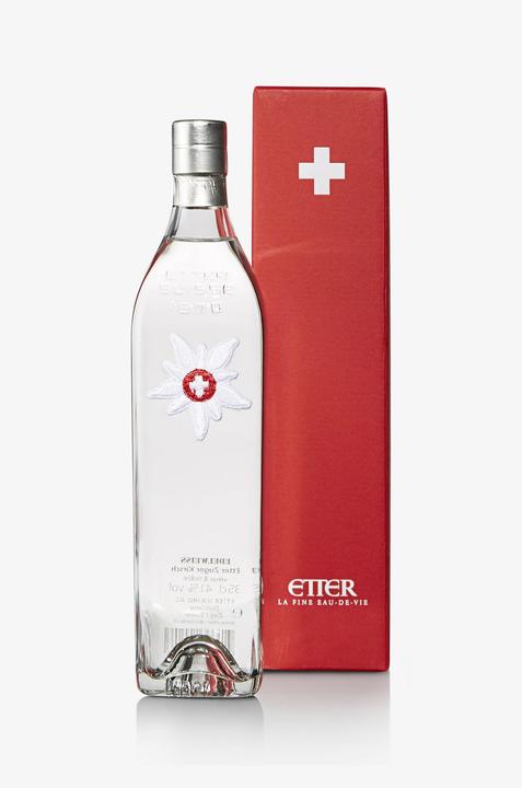 Actual product image Etter Edelweiss Zug Kirsch (1 x 35 cl)