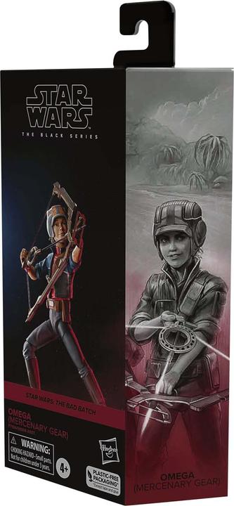 Immagine prodotto Hasbro Star Wars: The Bad Batch Black Series statuetta Omega (Mercenary Gear) 15 cm