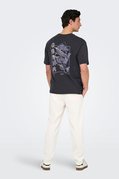 Produktbild Only & Sons Onskeane Rlx Ss Print Tee Noos (M)