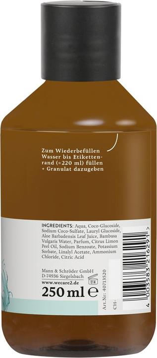 Actual product image we:care2 Duschgel, Aqua-Marine (250 ml)
