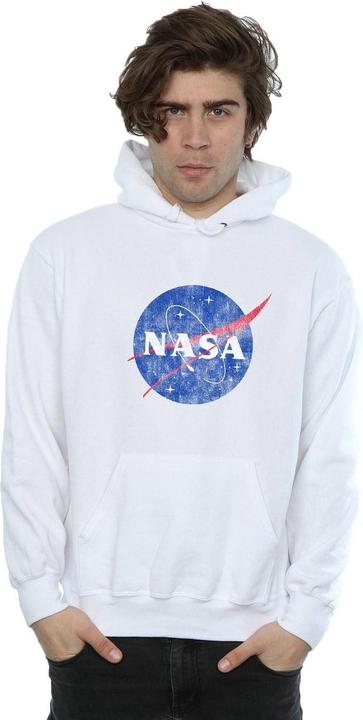 Actual product image Nasa Mens Insignia Cotton Logo Hoodie (M)