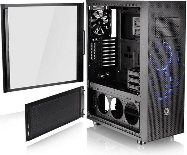 Actual product image Thermaltake Core X71 Tempered Glass Edition (mATX, Mini-ITX, ATX)