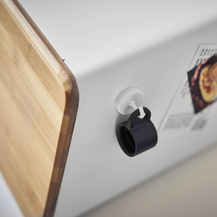 Actual product image Yamazaki Bread bin with removable lid TOWER