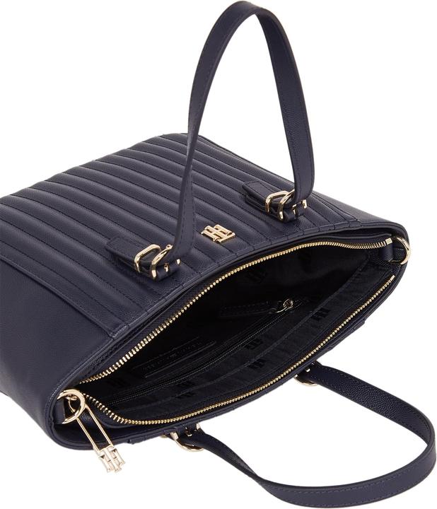 Actual product image Tommy Hilfiger Handbag TH Timeless Small Tote Quilted FA22