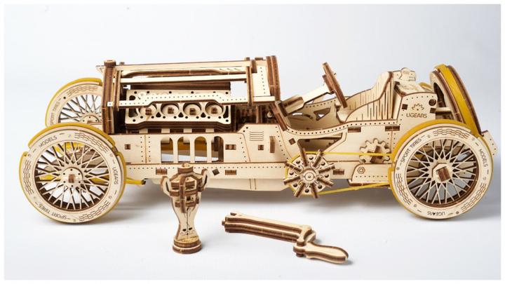 Actual product image Ugears U-9 Grand Prix Car