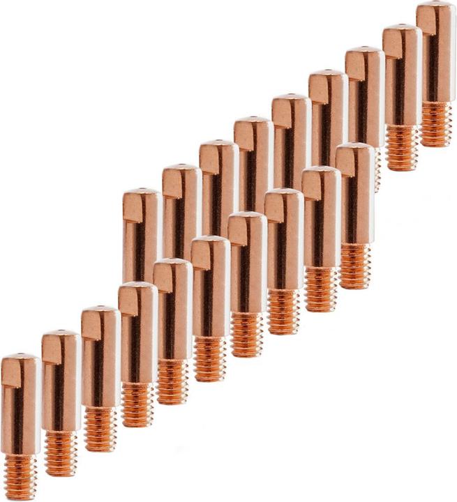 Produktbild Stahlwerk Stromdüsen AK25 MB25 Kontaktdüsen M6x28 0,8 mm MIG MAG Verschleissteile