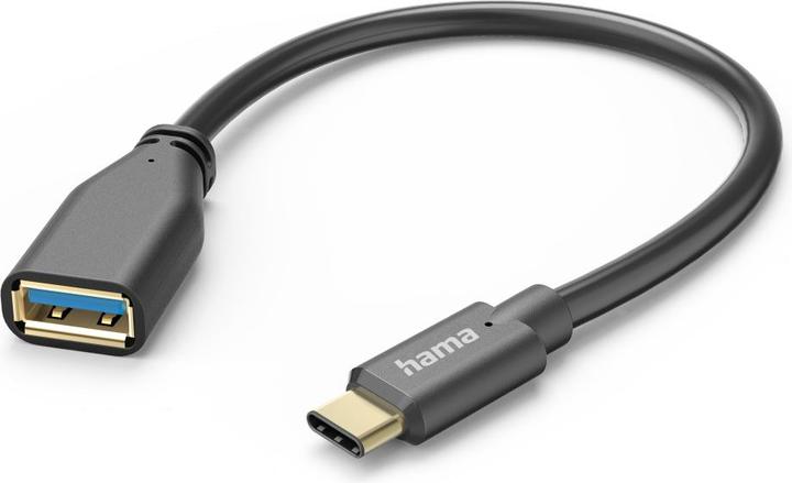 Actual product image Hama USB C – USB A Adapter (0.15 m, USB 3.2 Gen 1)