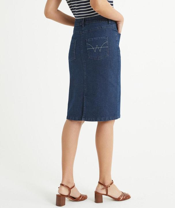 Image du produit Anne Weyburn Jupe en jean en denim stretch (40)
