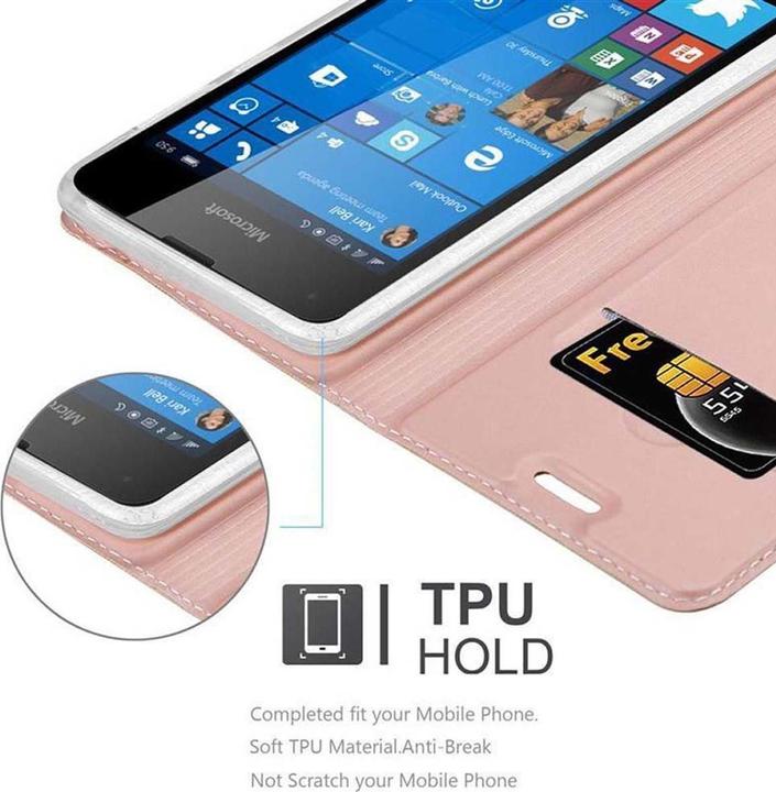 Immagine prodotto Cadorabo Copertina in stile libro di classe (Microsoft Lumia 550)