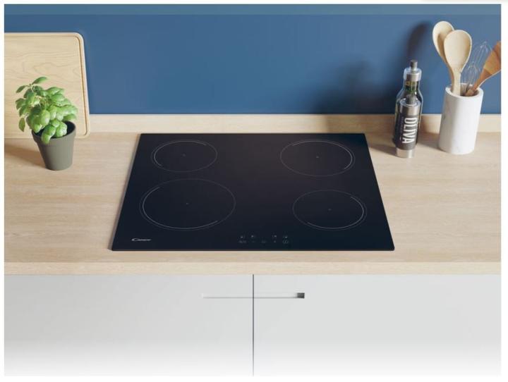 Produktbild Candy Idea CI642CBB Schwarz Integriert 59 cm Zonen-Induktionskochfeld 4 Zone(n)