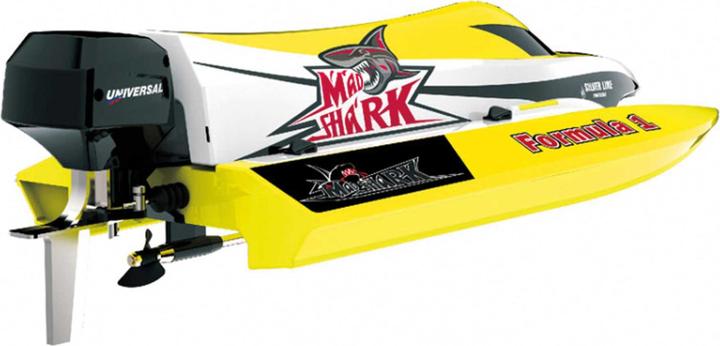 Actual product image Joysway Mad Shark F1 V3 2.4G RTR Brushed Yellow
