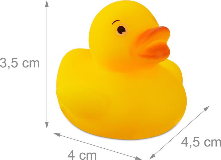 Actual product image Relaxdays Set of 48 Rubber Ducks