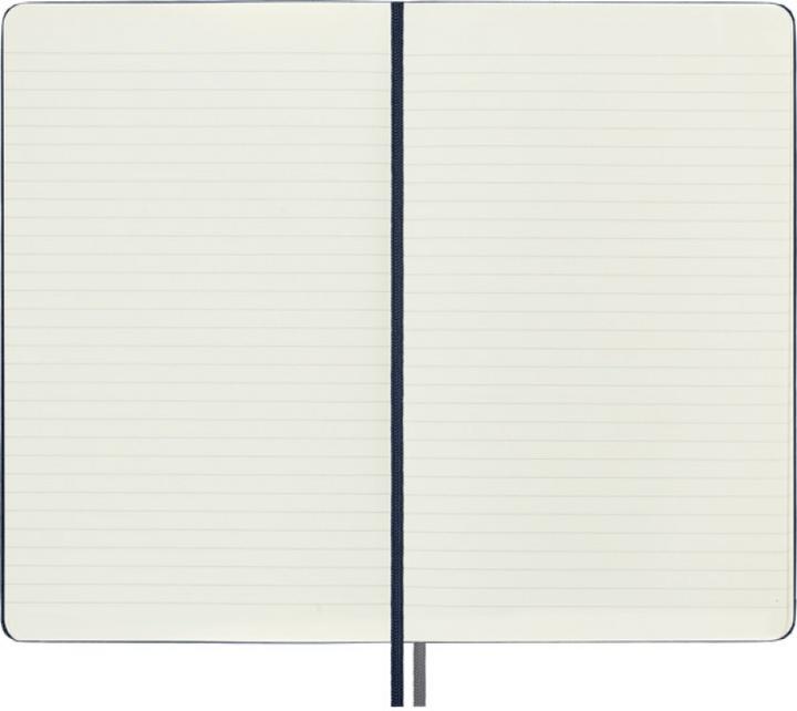 Actual product image Moleskine Notebook HC L/A5 (Lined, Hardcover)