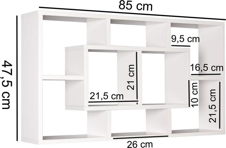 Immagine prodotto Wohnling Alex (85 x 16 x 47,5 cm)
