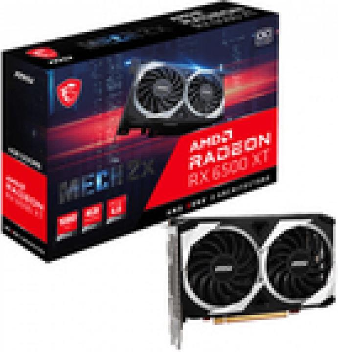 Actual product image MSI Radeon RX 6500 XT Mech 2X 4G OC (4 GB)