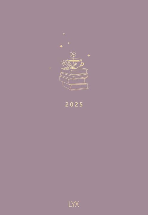 Actual product image LYX annual planner 2025 (21 x 14.5 cm, German)