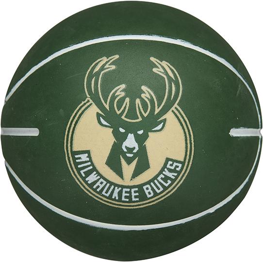 Wilson Nba Dribbler Basketball Milwaukee Bucks (1)