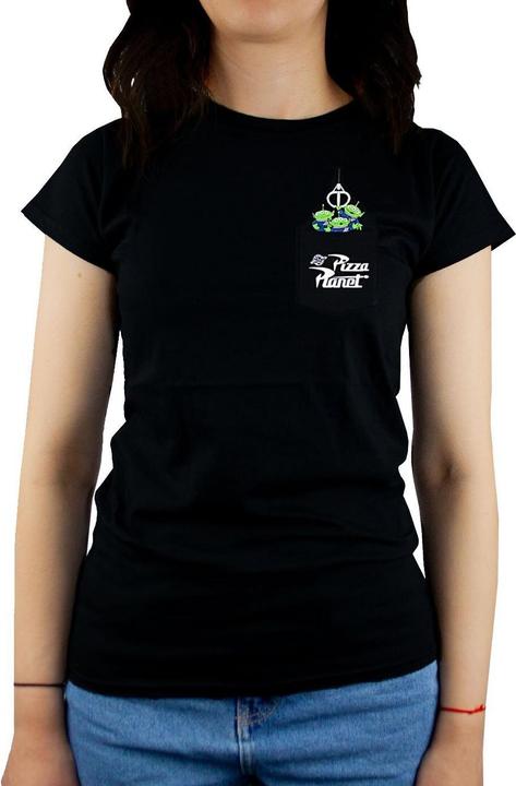 Actual product image Toy Story The Claw Pizza Planet Tshirt With Bag (XXL)