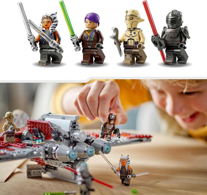 Produktbild LEGO Ahsoka Tanos T-6 Jedi Shuttle (75362, LEGO Star Wars)
