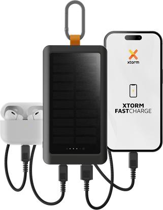 Immagine prodotto Xtorm 15W, 1x USB-C, 1x USB-A Solar Power Bank (10000 mAh, 15 W, 37 Wh)