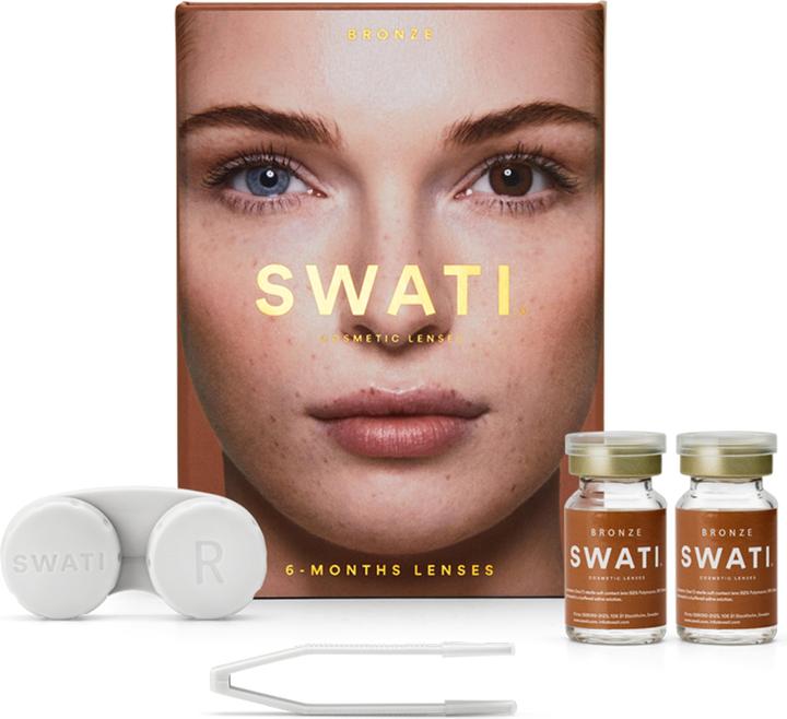 Swati Coloured Contact Lenses 6 Months - Bronze (Bronze)