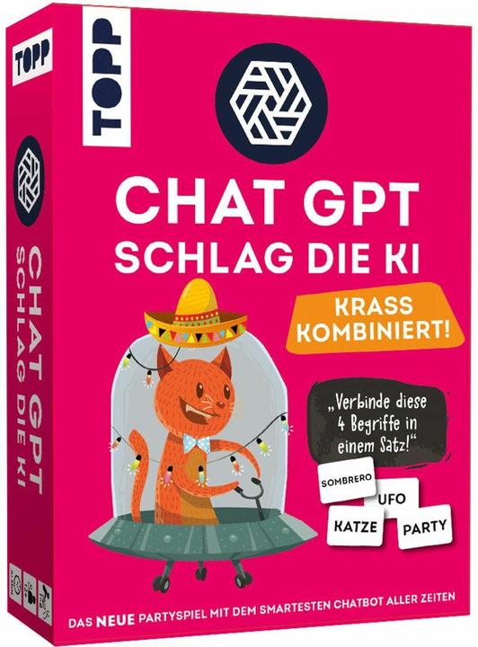 Produktbild ChatGPT – Schlag die KI. Krass kombiniert! Wer schreibt aus vier Worten die beste Story? (Deutsch)